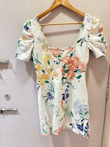 Charming Floral Mini Dress