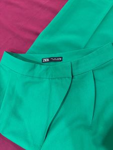 Bright Green Tailored Trousers