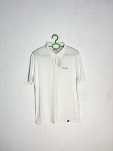 Marmot White Polo T-Shirt