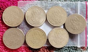 Rabindranath Tagore Coins Total 7 Pcs