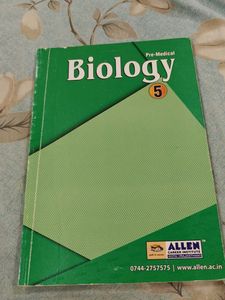 Pre-Medical Biology Book