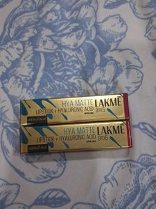 Lakme Hyaluronic 2 sets of  Matte Lipstick