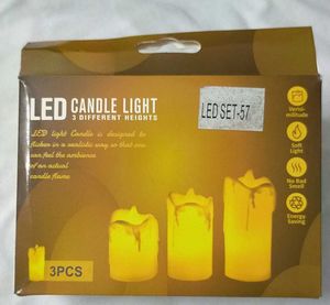 LED Candle Light Set of 3