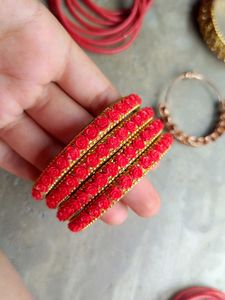 Red Velvet Bangles