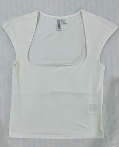 H&M White Top (new & unused)