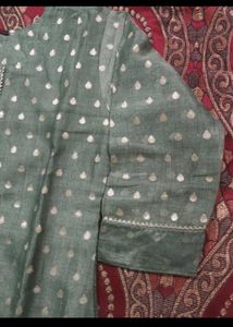 Elegant Green Kurta Set with Dupatta