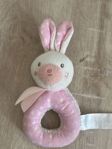 2 set of juniors Cute Bunny Rattle Toy