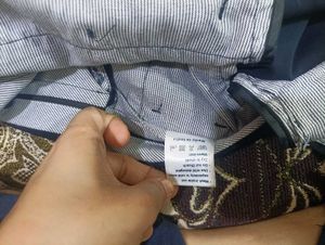 [Free Delivery]Navy Blue New Armani Pant