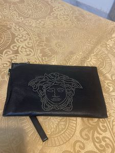 Designer Medusa Clutch Bag