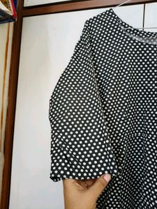 New Black Pue Cotton Beautiful Kurta