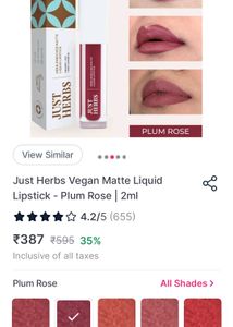 Combo Of 4 Lipsticks