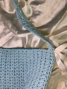 Chic Crochet Shoulder Bag