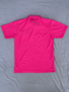 Men's Bright Pink Polo Shirt
