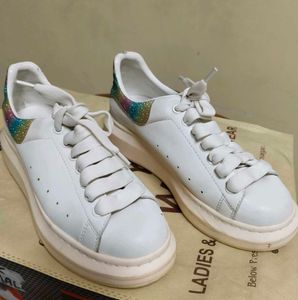 Alexander McQueen Platform Sneakers 9.5 Inches