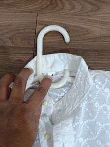 Kids White Kurta