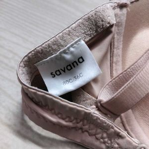 Savana Nude Push Up Bra