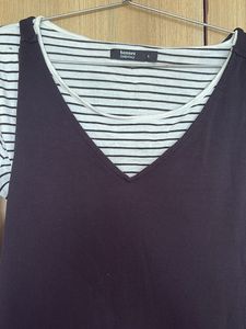 Striped Long Sleeve Dress
