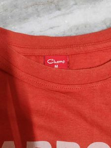 Orange Graphic T-Shirt