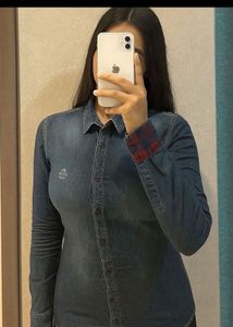 denim Blue shirt