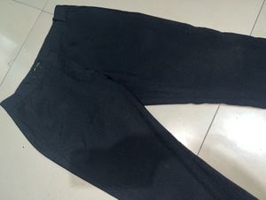 Classic Black Cropped Pants
