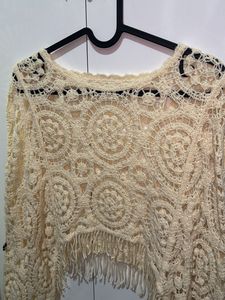 Crochet Boho Crop Top