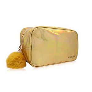ColorbarGold Holographic Cosmetic Pouch