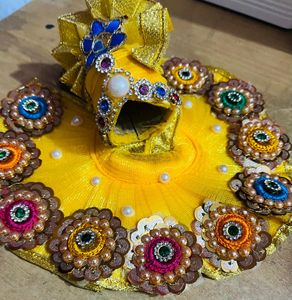 Laddu Gopal Fancy  Pagdi Set Dress Size 2,3,4