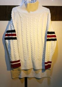 Beautiful Imported Striped Knit Sweater