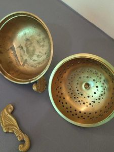 Antique Brass Incense Burner