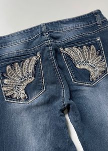 Vintage low rise bootcut jeans