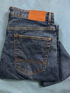 KETCH Men’s Tapered Fit Mid Rise Jeans