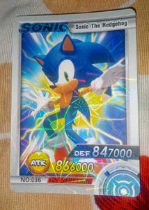 super sonic cards
