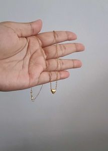 Delicate Gold Heart Necklace