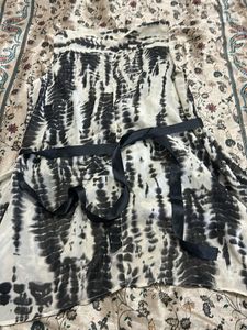 Chic Tie-Dye Dress Material
