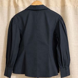 Zara tie front shirt