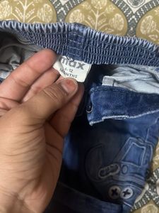 Cute Boys' Denim Outfit Set
