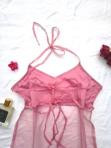 Dreamy y2k halter Backless top🌷