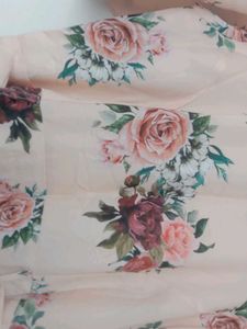 Floral Maxi Dress with Belt