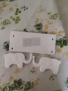 Cute Elephant Wall Hook Set