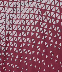 Men's Geometric Print Polo Shirt (Size- XL)