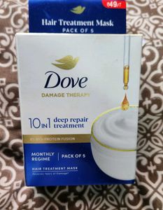 Dove Hair Treatment Mask Pack of 5