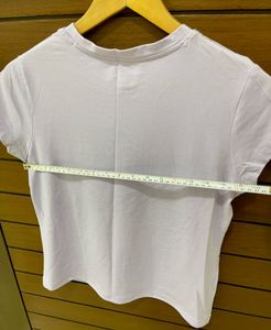 Lavender Cropped T-Shirt
