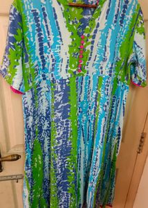 Xxl Multicolor Anarkali