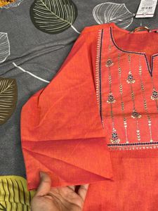 Orange Kurti