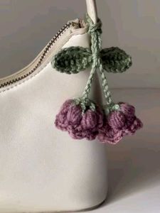 Crochet Bag Charm 🌼