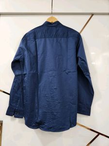 Designer Navy Blue Shirt