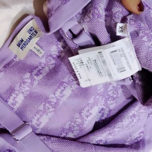 Cute Purple Crop Top