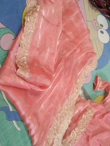 pink embroidered suit