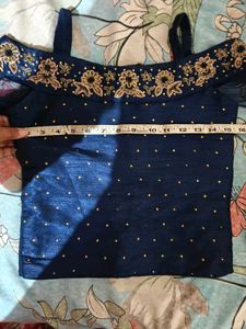 Elegant Blue &amp; Pink Lehenga Choli
