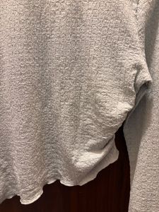 Textured Long Sleeve Top and Pants